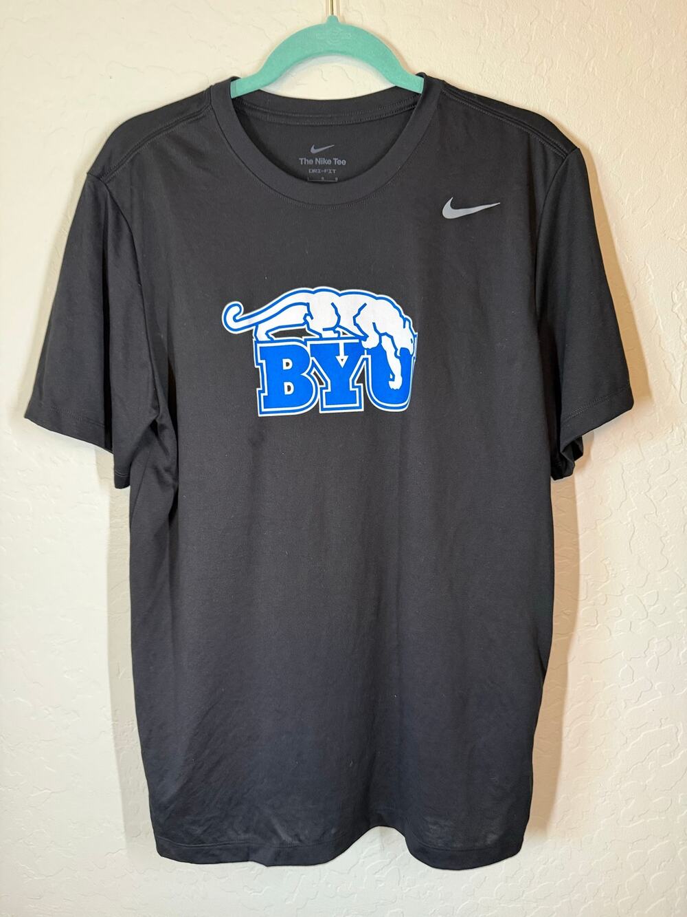 BYU Nike Dri-Fit Tee Women's Size Large Black NEW with Tags